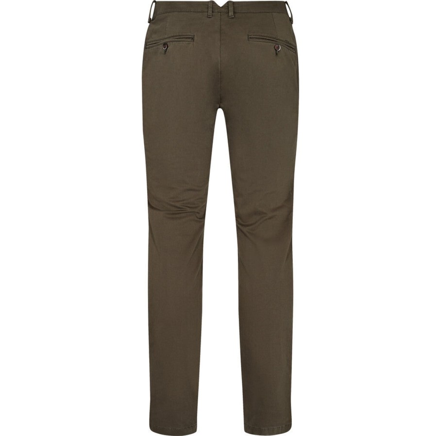 Maend 2Blind2C | Pio Stretch Chino I Bomuld - Agr Army Green