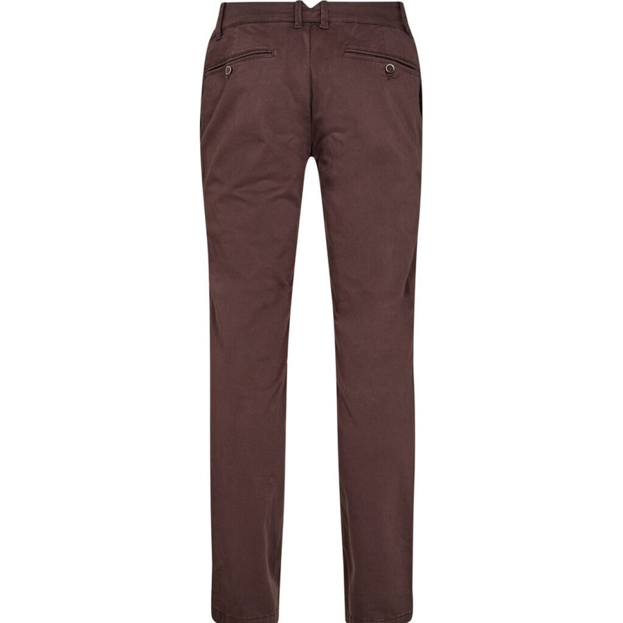 Maend 2Blind2C | Pio Stretch Chino I Bomuld - Brw Brown