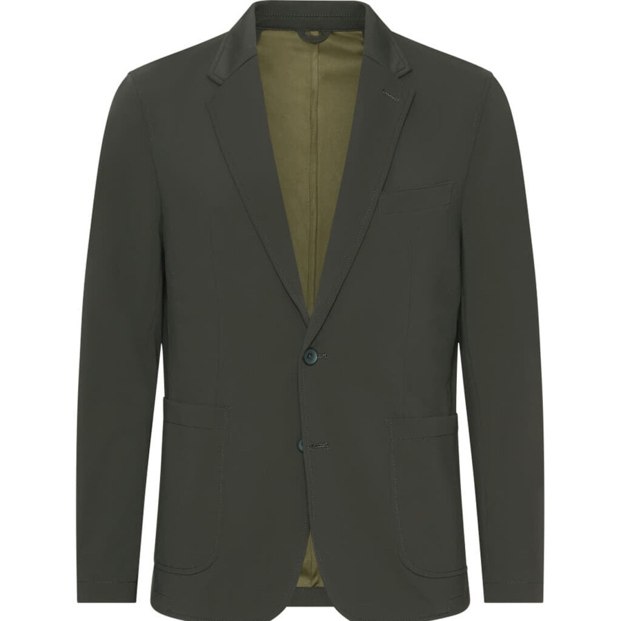 Maend 2Blind2C | Saint Slim Tech Stretch Blazer - Grn Green