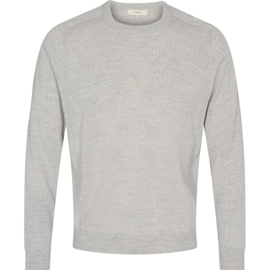 Maend 2Blind2C | Kingston Crewneck Strik I Merinould - Alu