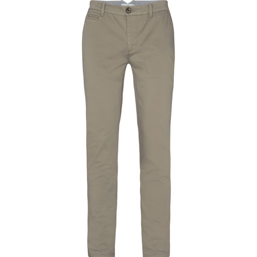 Maend 2Blind2C | Pio Stretch Chino I Bomuld - Mud