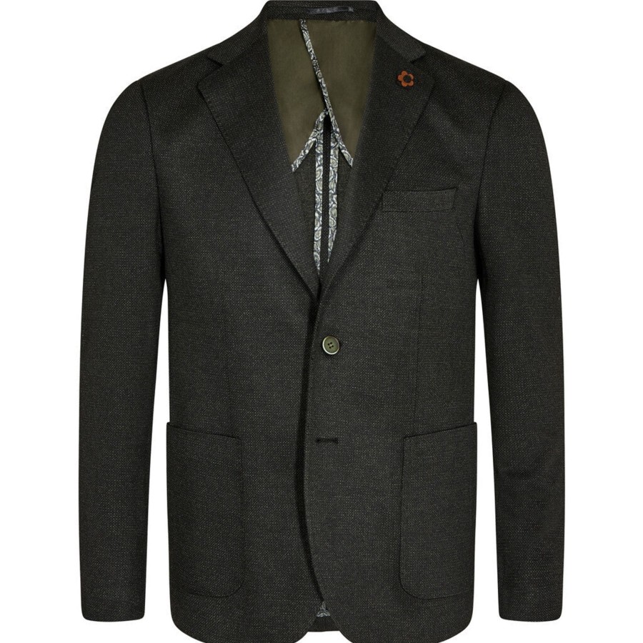 Maend 2Blind2C | Saint Stretch Blazer - Oli Olive