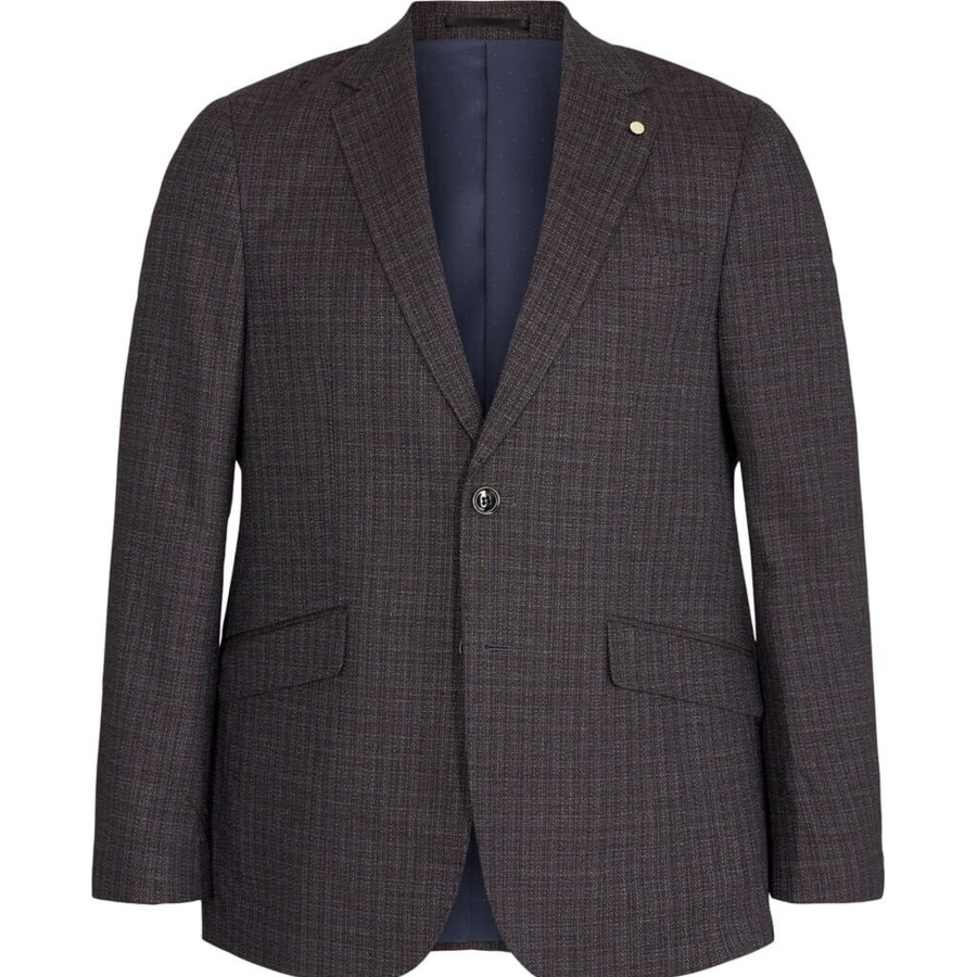 Maend 2Blind2C | Ford Ternet Stretch Blazer I Uld - Brw Brown