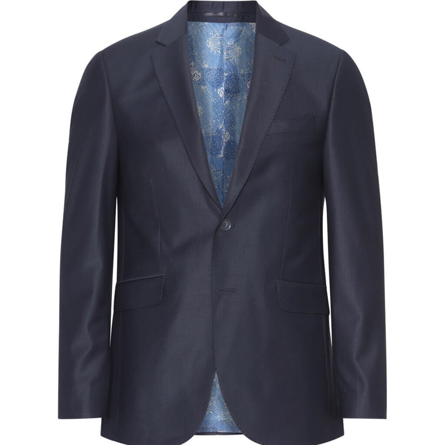 Maend 2Blind2C | Ford Fitted Stretch Blazer - Nav Navy