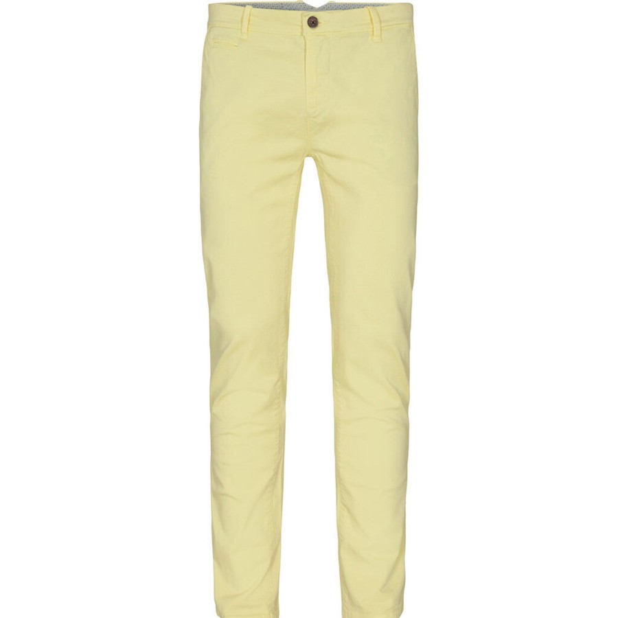 Maend 2Blind2C | Pio Stretch Chino I Bomuld - Yel Yellow