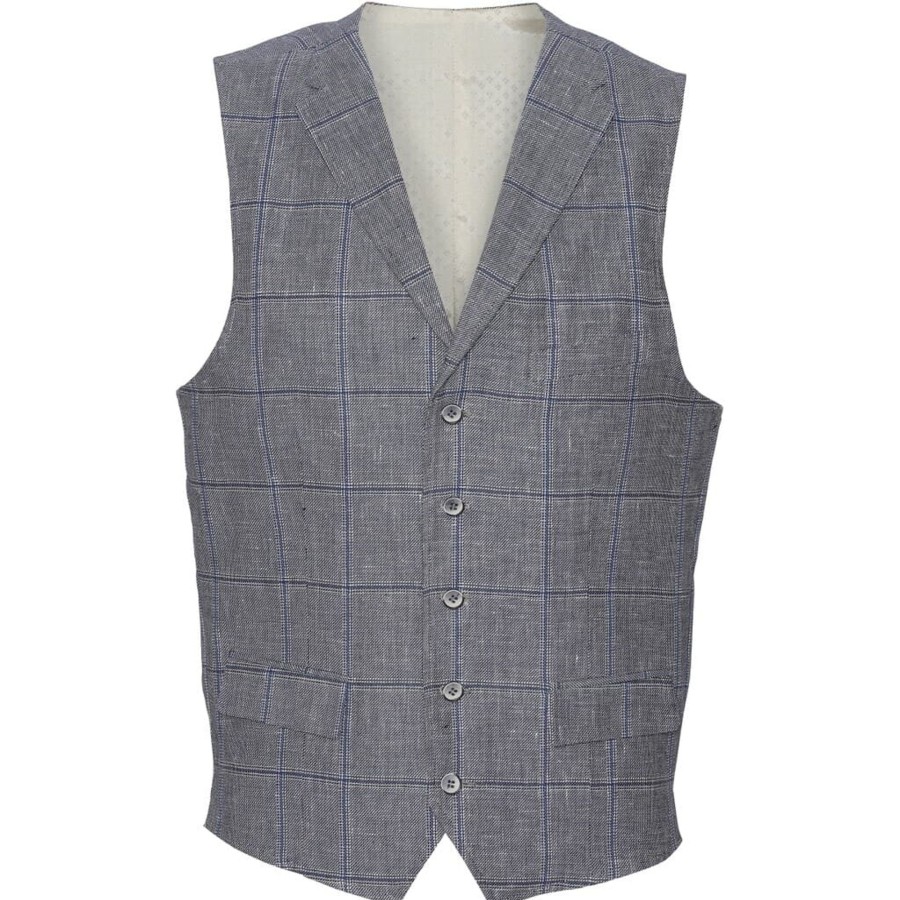 Maend 2Blind2C | Wolf Ternet Vest - Lbl Light Blue