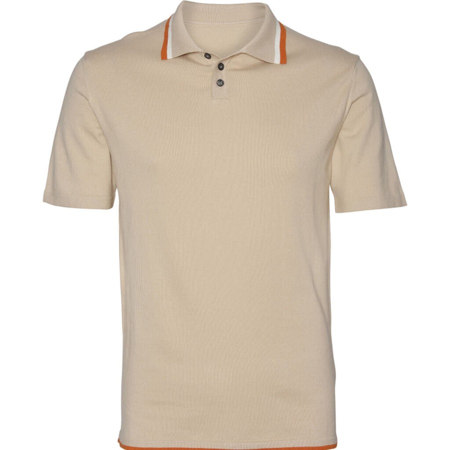 Maend 2Blind2C | Kanan Sweater Polo - Bge Beige