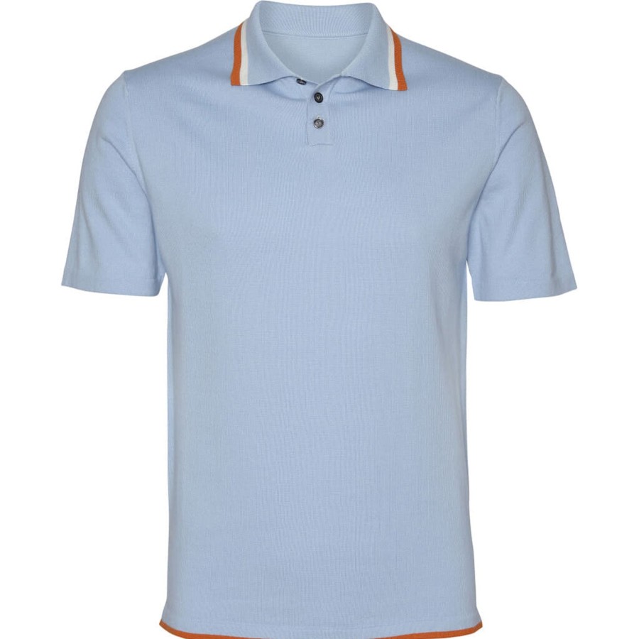 Maend 2Blind2C | Kanan Sweater Polo - Lbl Light Blue