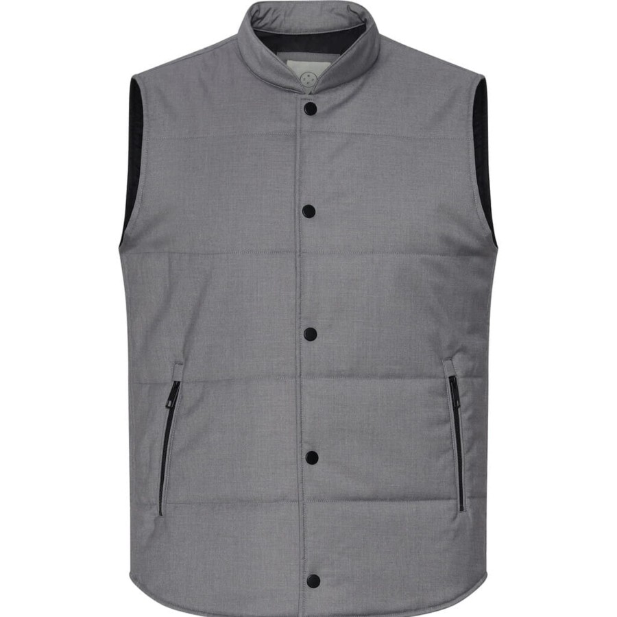 Maend 2Blind2C | Jacob Foret Vest - Lgr Light Grey