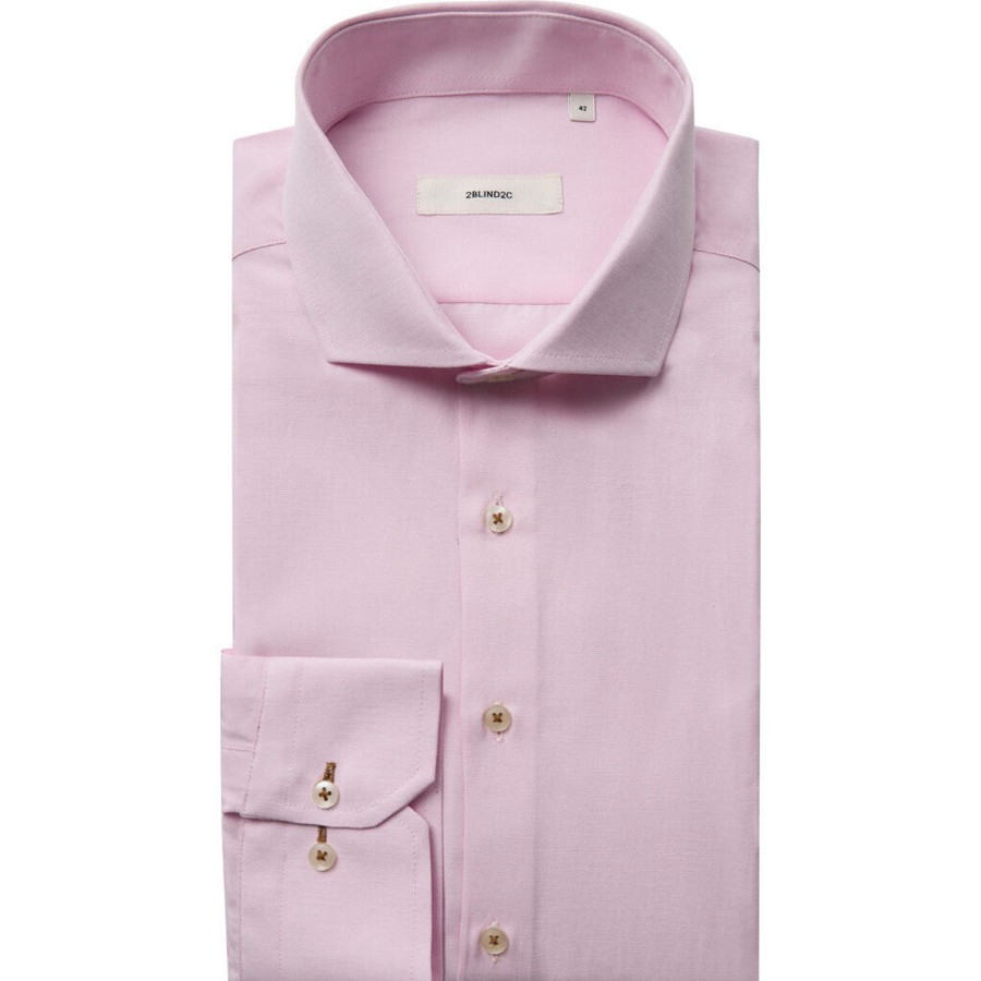 Maend 2Blind2C | Felipe Oxford Skjorte - Pnk Pink