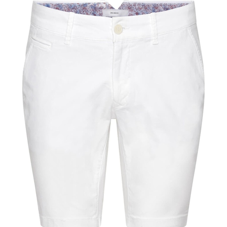 Maend 2Blind2C | Piot Stretch Bomuld Shorts - Wht White