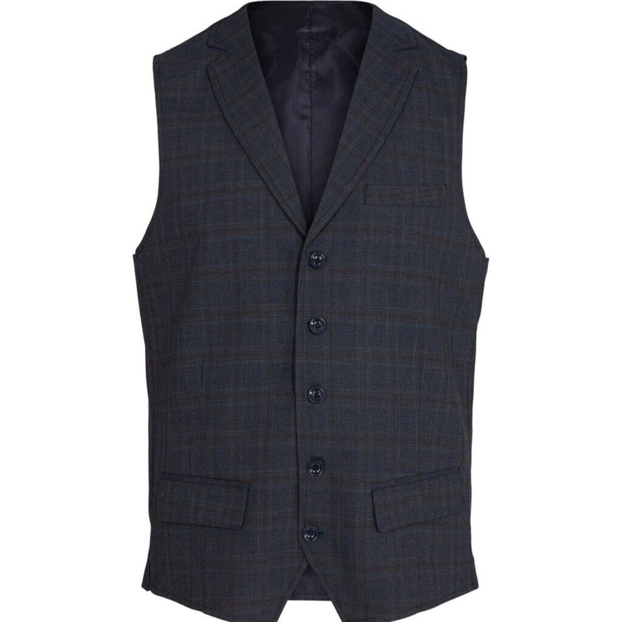 Maend 2Blind2C | Wolf Ternet Vest - Nav Navy