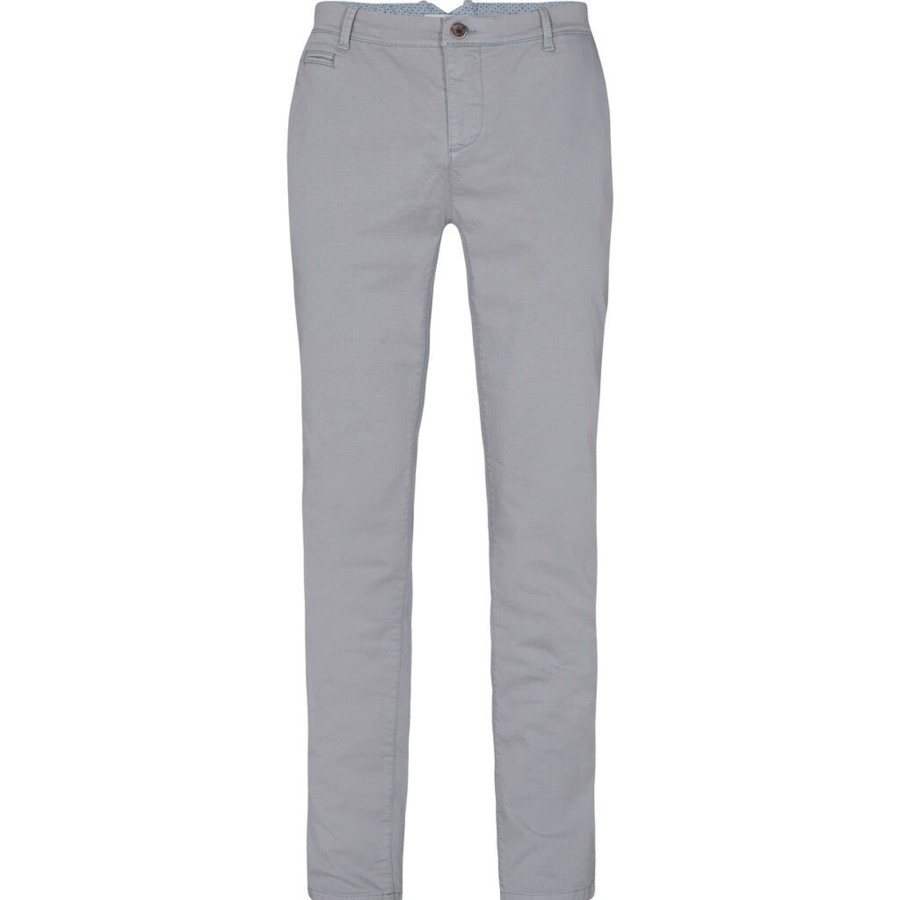 Maend 2Blind2C | Pio Stretch Chino I Bomuld - Mgr Mid Grey