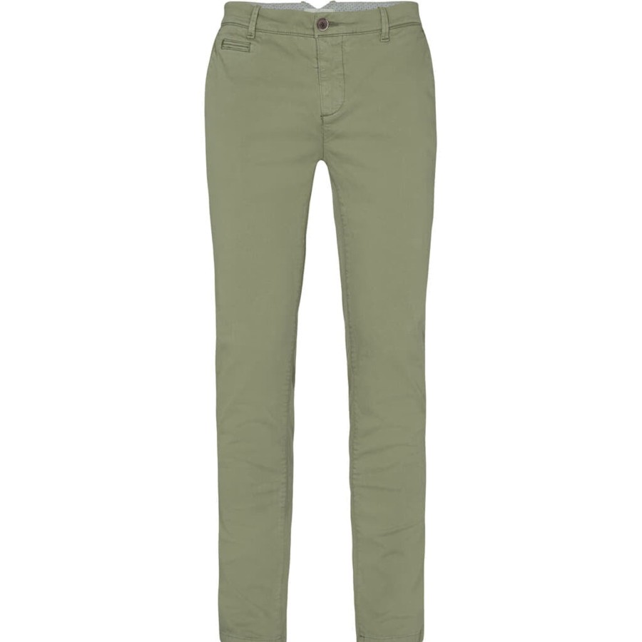 Maend 2Blind2C | Pio Stretch Chino I Bomuld - Grn Green