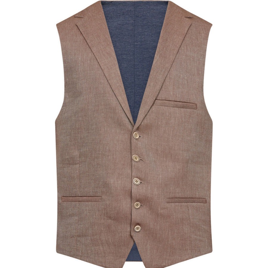 Maend 2Blind2C | Wade Hor Vest - Rost Rost