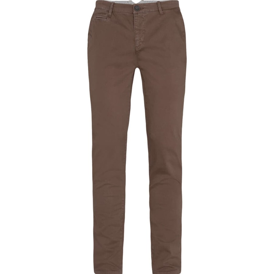 Maend 2Blind2C | Pio Stretch Chino I Bomuld - Cog Cognac