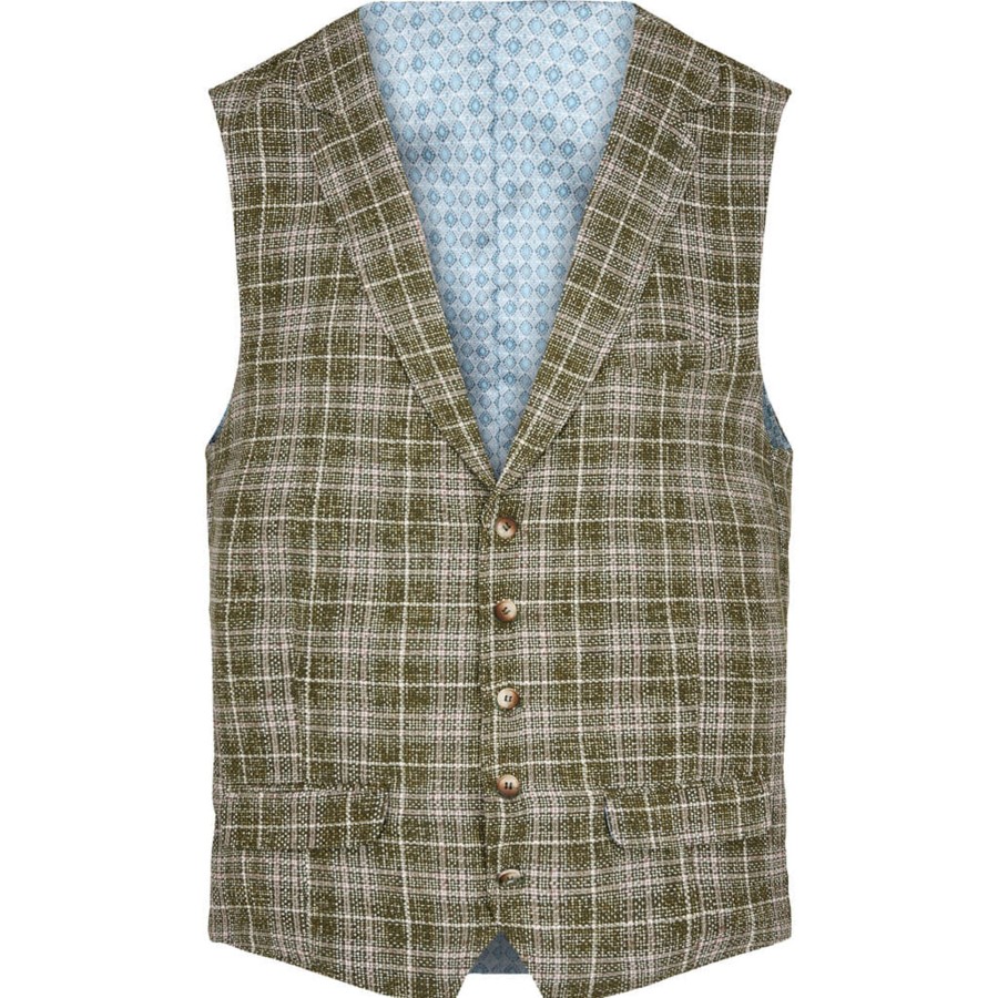 Maend 2Blind2C | Wolf Ternet Vest - Grn Green