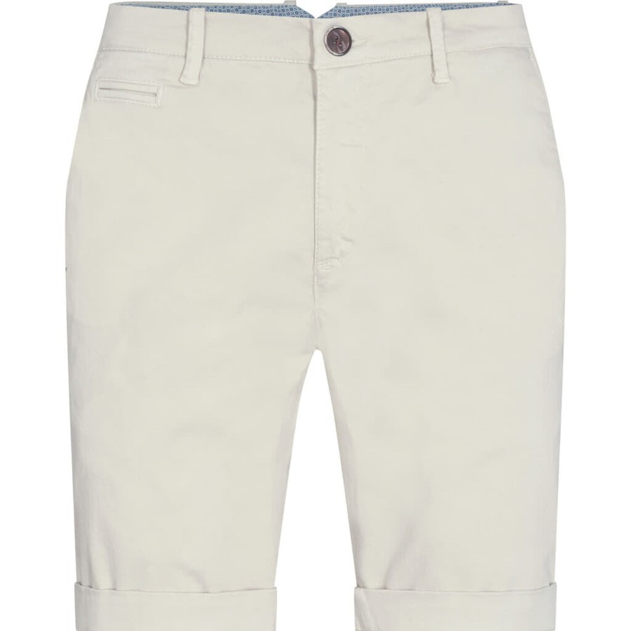 Maend 2Blind2C | Piot Stretch Bomuld Shorts - Bge Beige