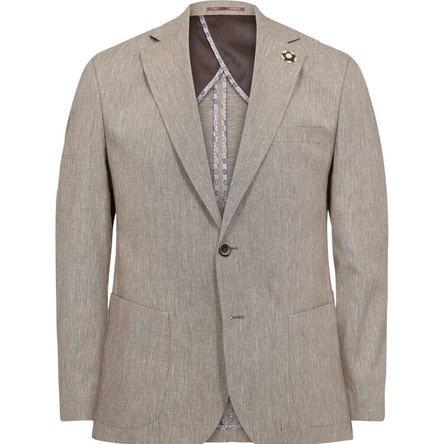 Maend 2Blind2C | Saint Hor Stretch Blazer - Bge Beige