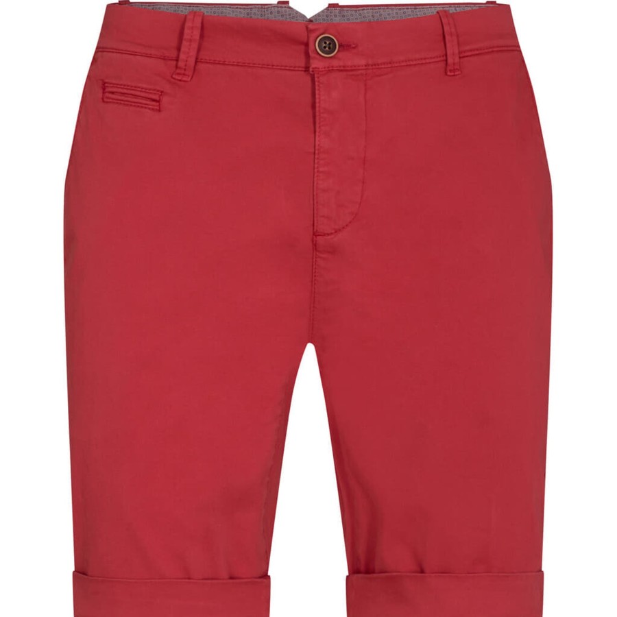 Maend 2Blind2C | Piot Stretch Bomuld Shorts - Red Red