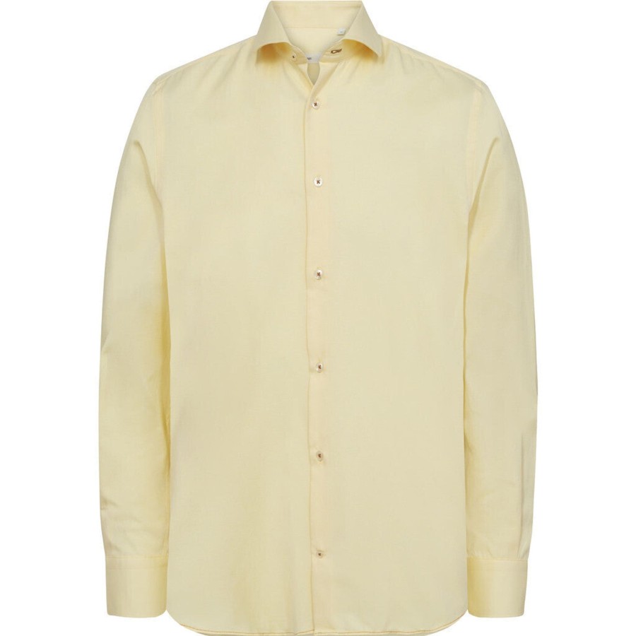 Maend 2Blind2C | Felipe Oxford Skjorte - Yel Yellow