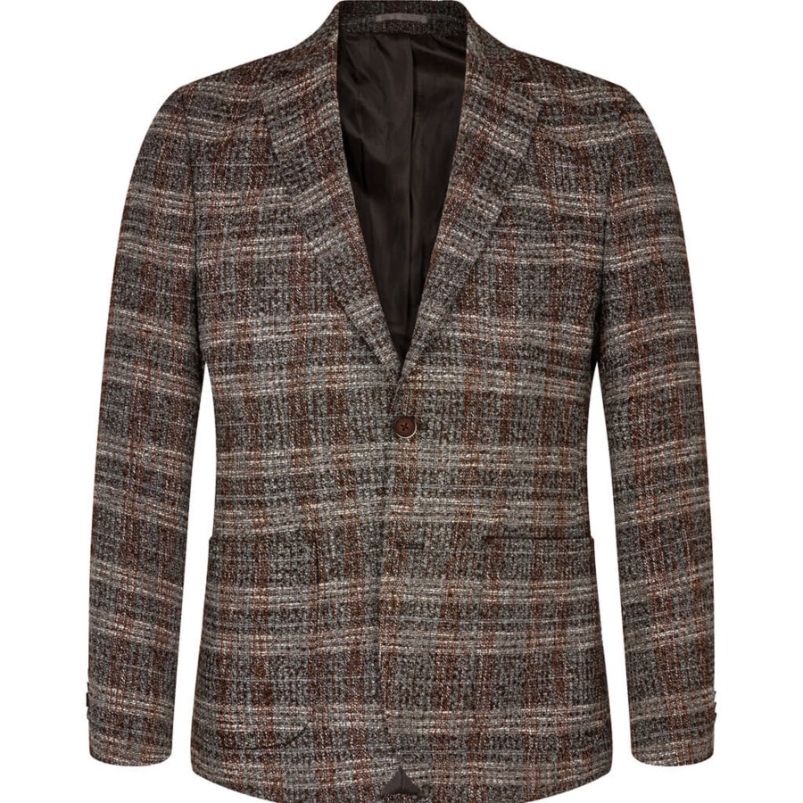 Maend 2Blind2C | Saint Ternet Slim Blazer - Dgr Dark Grey