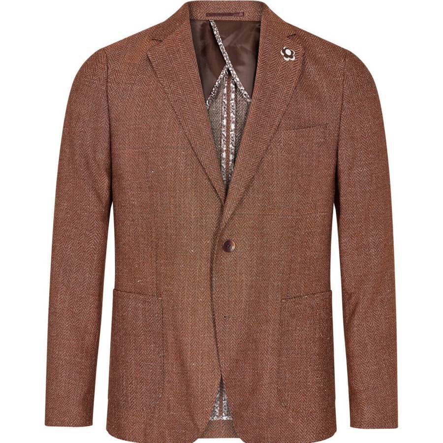 Maend 2Blind2C | Saint Hor Stretch Blazer - Rost Rost