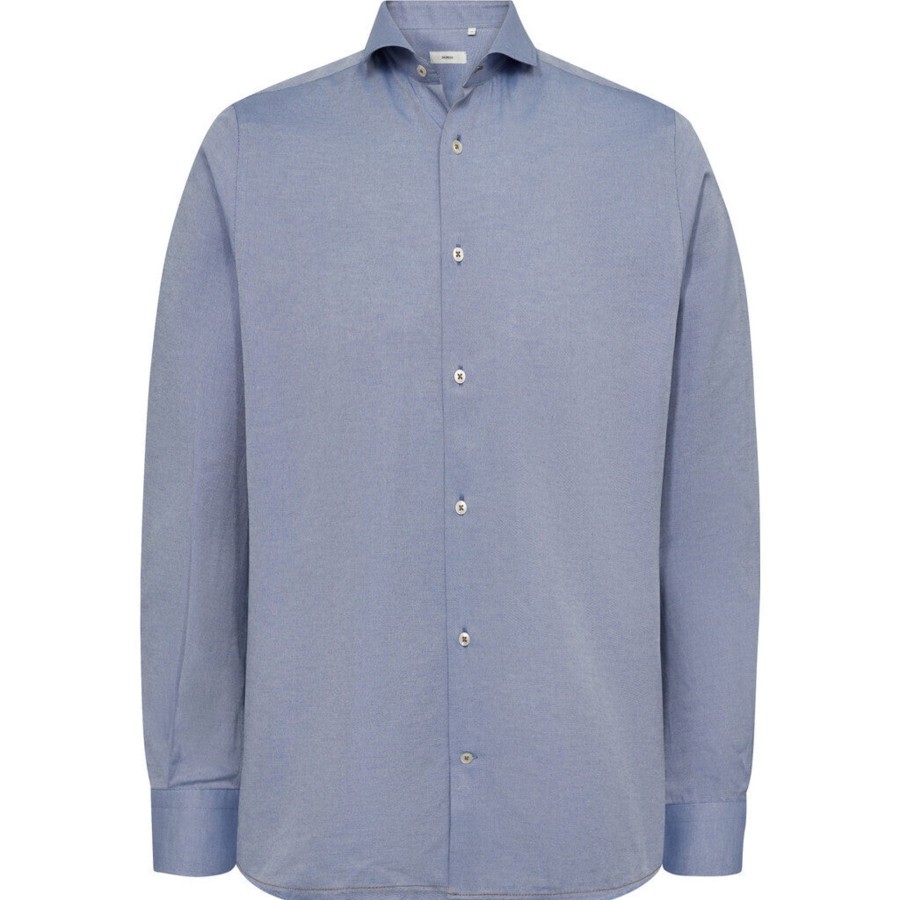 Maend 2Blind2C | Felipe Oxford Skjorte - Blu Blue