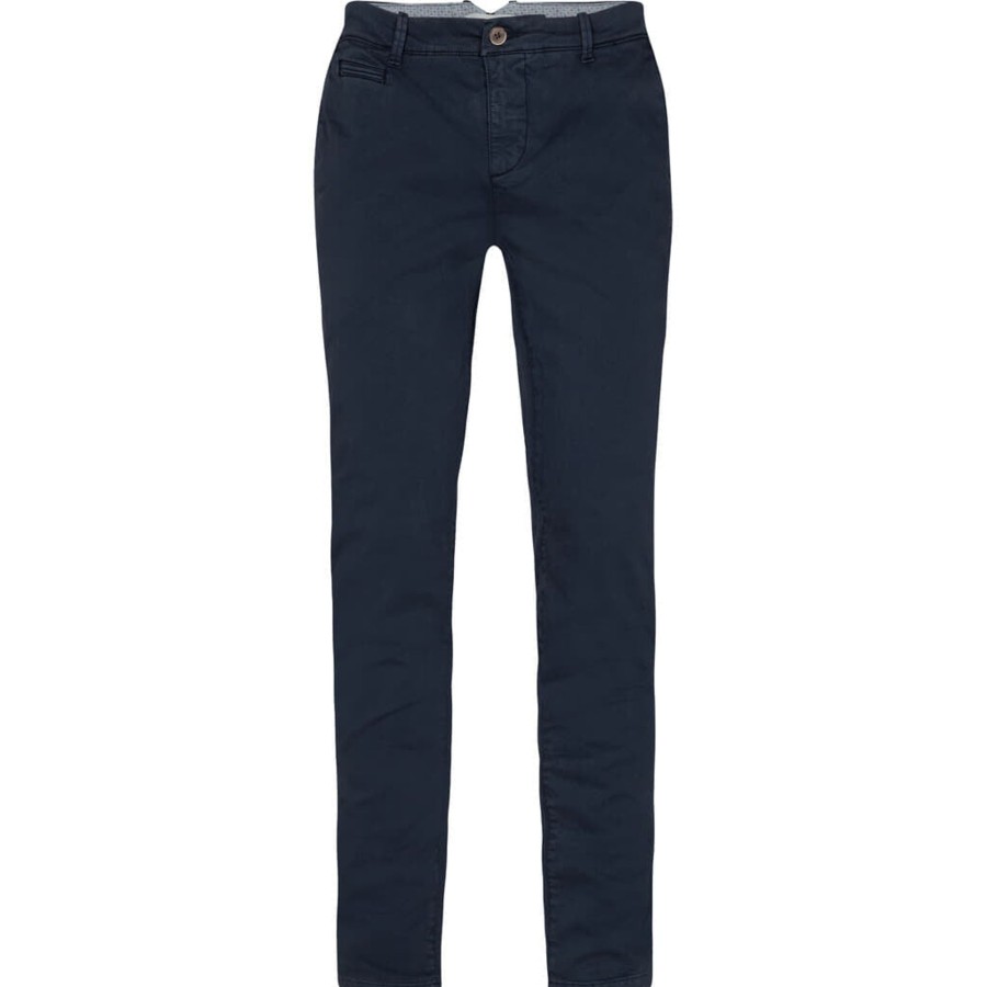 Maend 2Blind2C | Pio Stretch Chino I Bomuld - Nav Navy