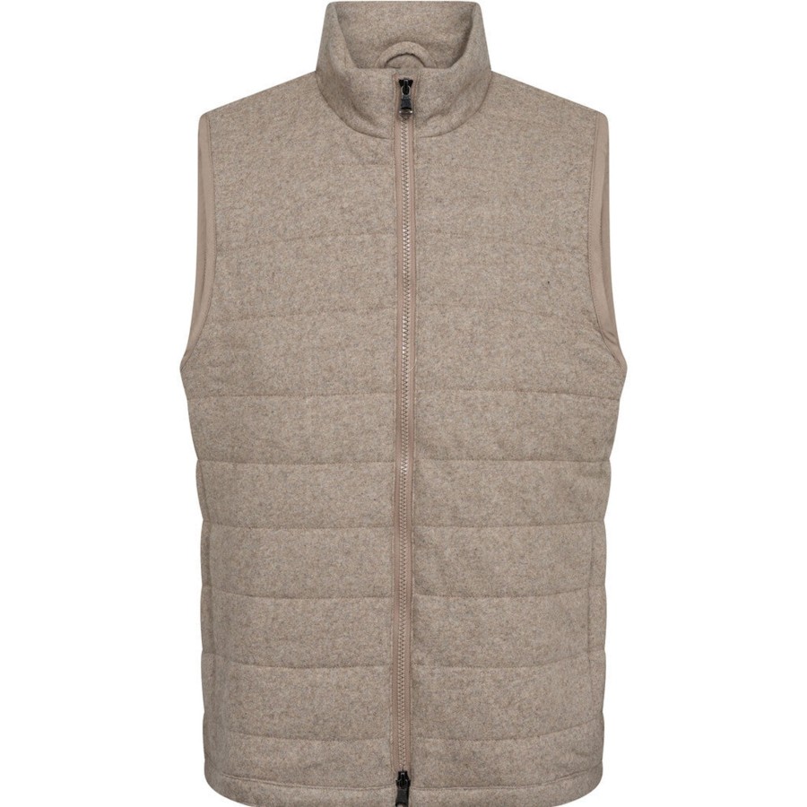 Maend 2Blind2C | Windwood Foret Vest - Bge Beige