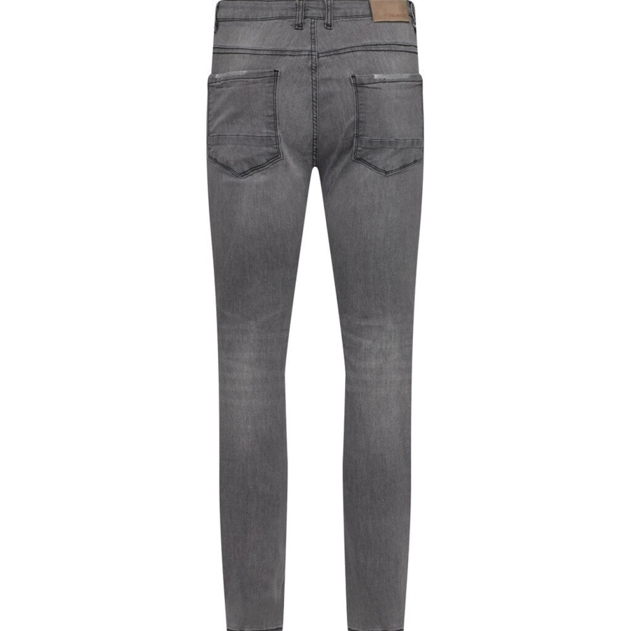 Maend 2Blind2C | Power Flex Stretch Jeans - Lgr Light Grey