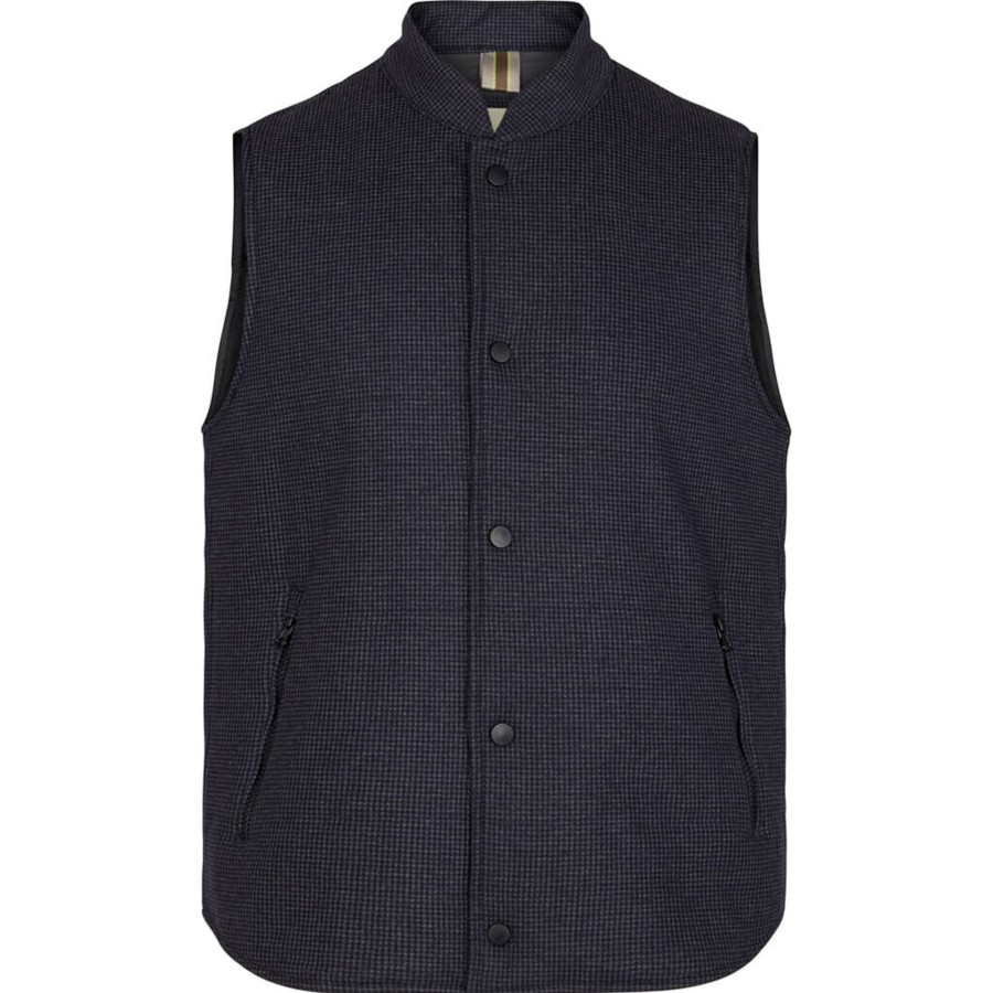 Maend 2Blind2C | Jacob Miniternet Foret Vest - Nav Navy